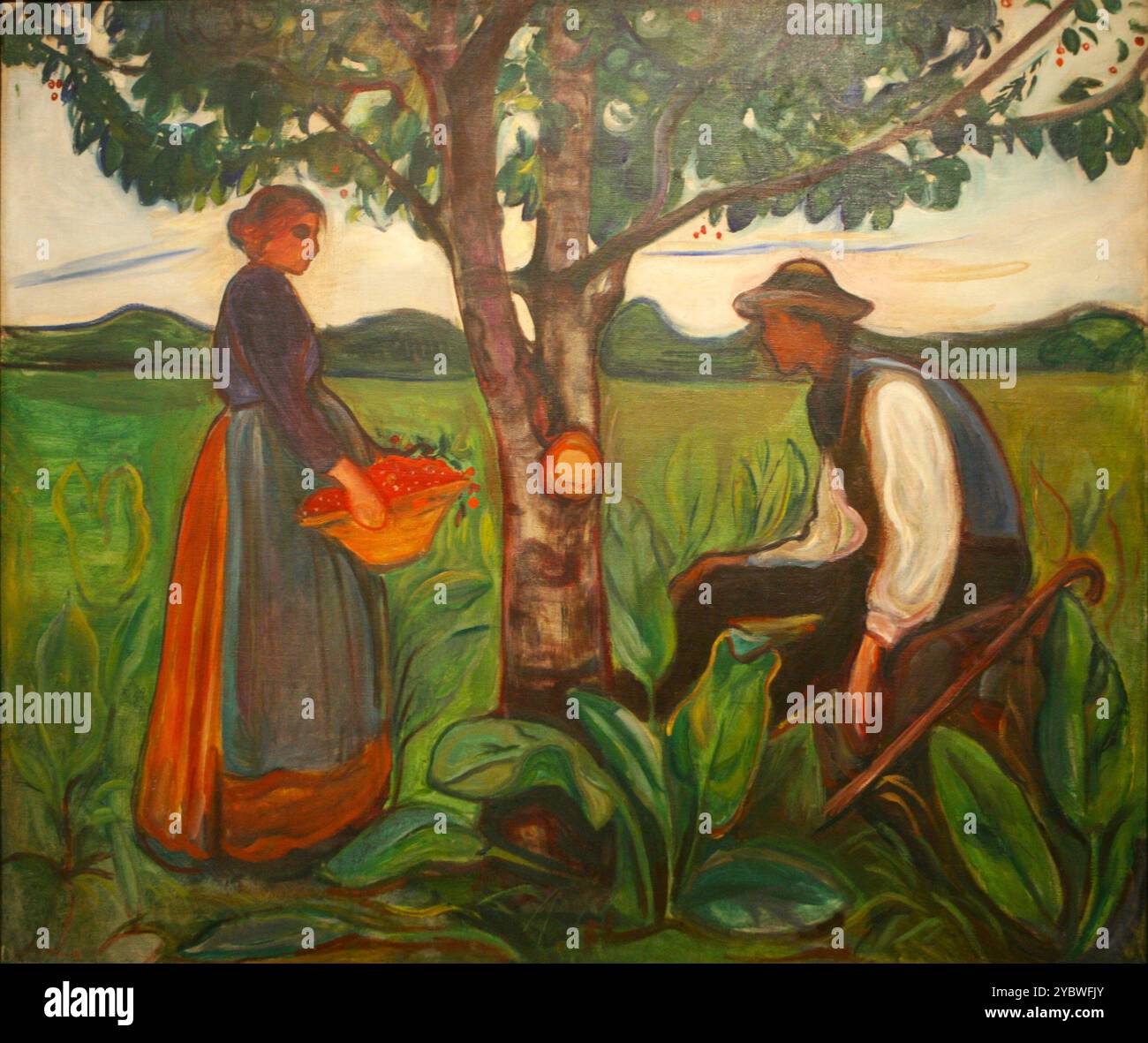 Fertilità 1899 1900 Edvard Munch Foto Stock