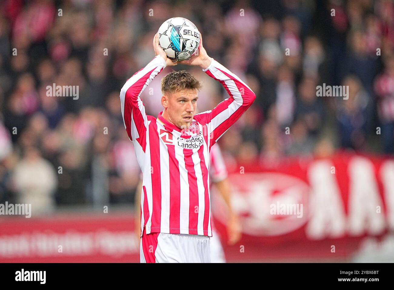 Danimarca. 20 ottobre 2024. Superliga match tra AAB e Randers FC all'Aalborg Portland Park domenica 20 ottobre 2024. Crediti: Ritzau/Alamy Live News Foto Stock