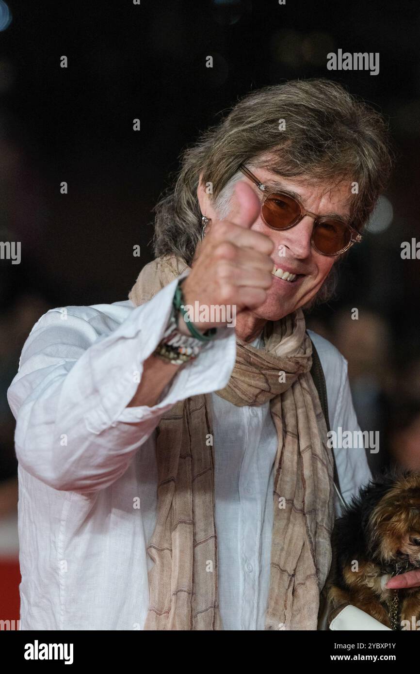 Roma, Italia. 18 ottobre 2024. Ronn Moss partecipa al Red carpet di fino alla fine durante il 19° Festival del Cinema di Roma all'Auditorium Parco della musica di Roma. Credito: SOPA Images Limited/Alamy Live News Foto Stock