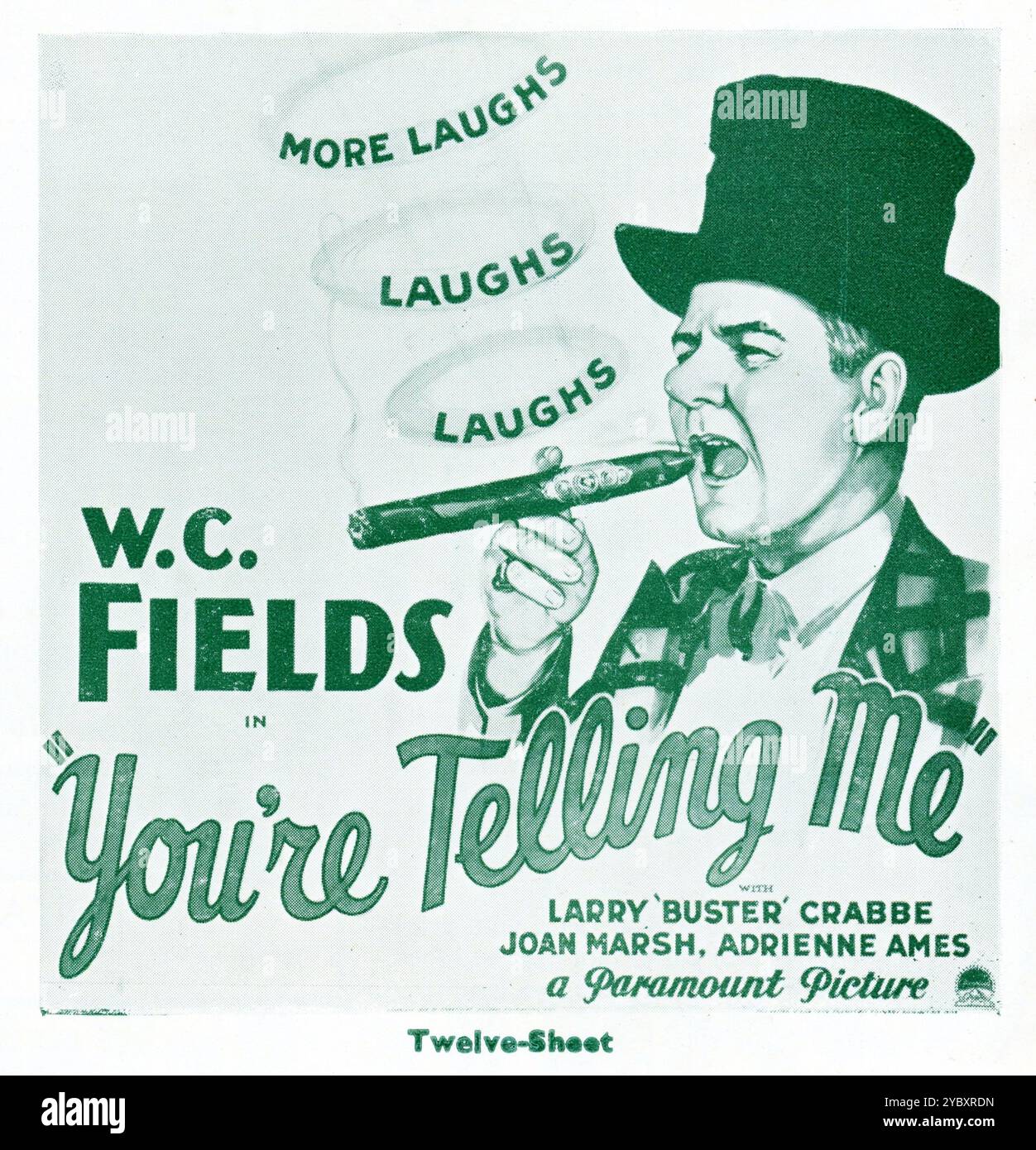 W.C. FIELDS IN ME LO STAI DICENDO! 1934 regista ERLE C. KENTON storia Julian Street Paramount Pictures Foto Stock