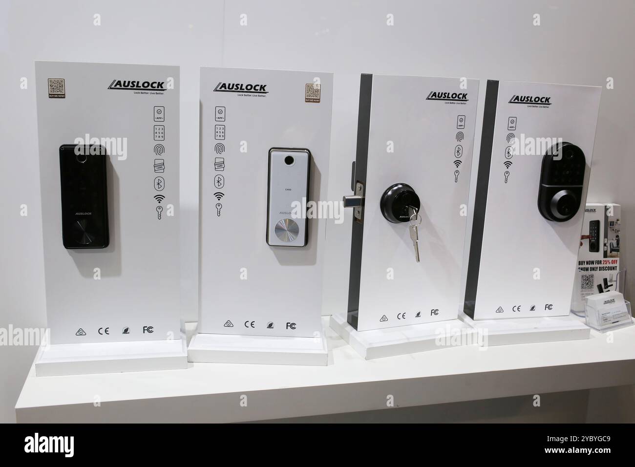 Serrature intelligenti Foto Stock