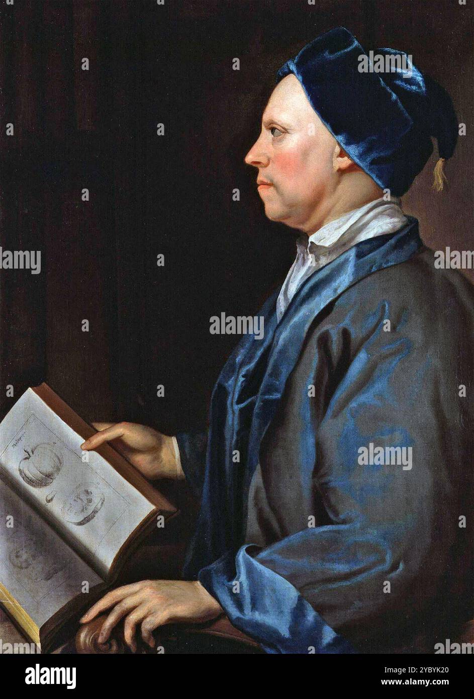 JOHN MARTYN (1699-1768) botanico inglese Foto Stock