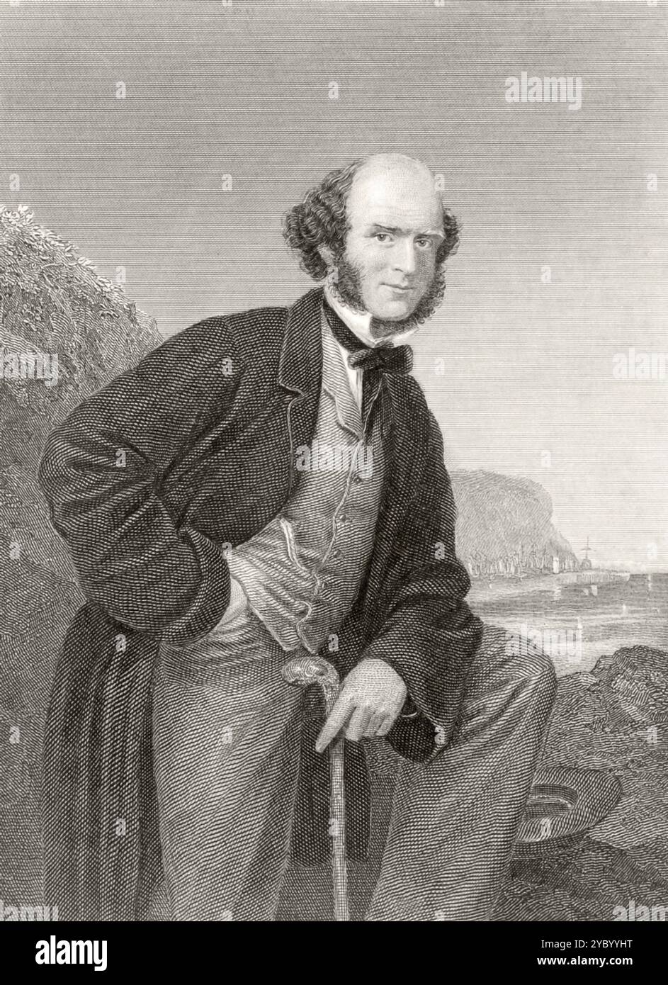 Thomas Hughes (1822 – 1896), autore inglese Foto Stock