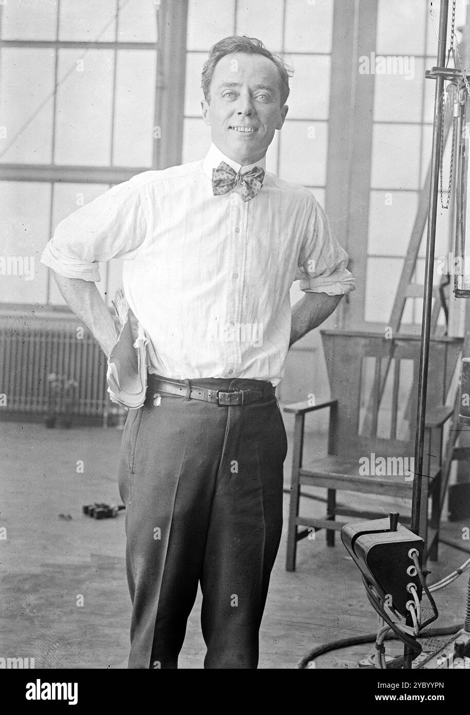 Herbert Brenon (1880 - 1958), regista, attore e sceneggiatore irlandese nato negli Stati Uniti durante l'era del cinema muto Foto Stock