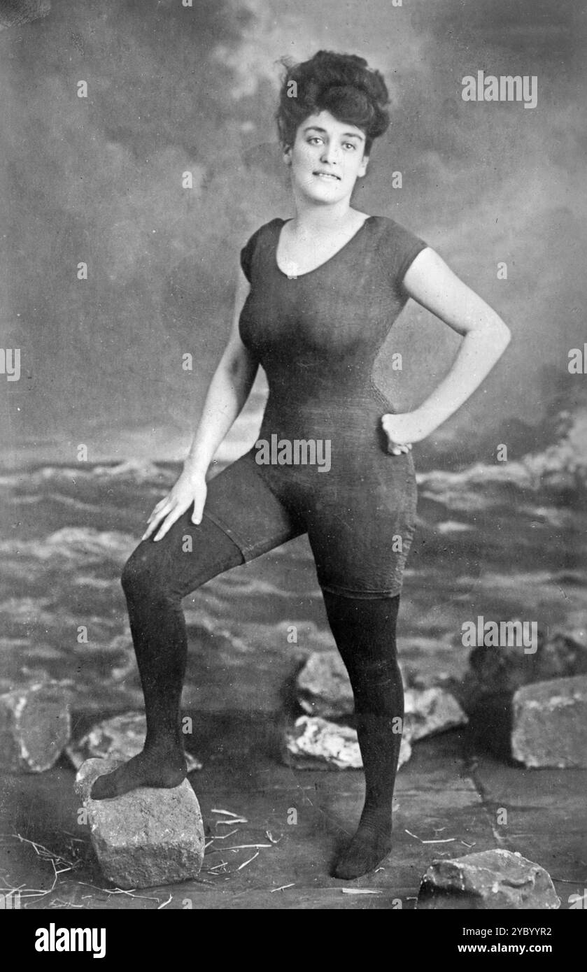 Annette Kellermann, Annette Marie Sarah Kellermann (1886 - 1975) nuotatrice professionista e attrice australiana Foto Stock