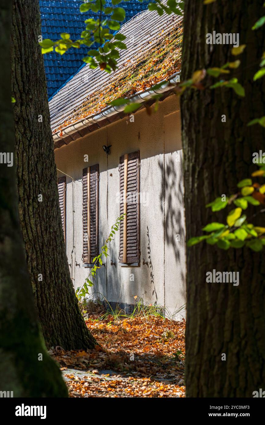 Lanke Germania 2024: Il Waldhof di Bogensee è l'ex residenza di campagna del ministro della propaganda nazista Joseph Goebbels. Foto Stock