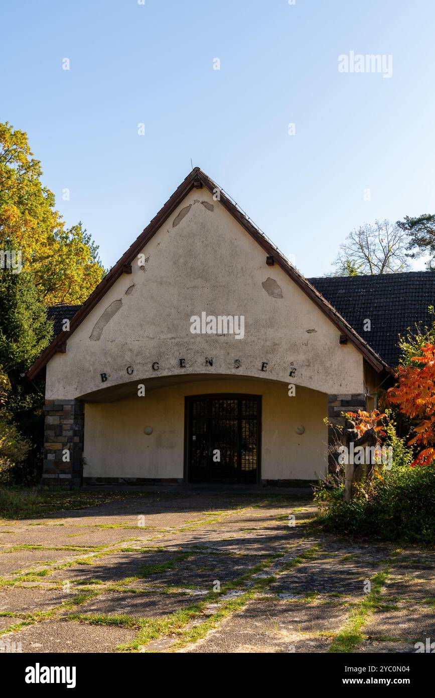 Lanke Germania 2024: Il Waldhof di Bogensee è l'ex residenza di campagna del ministro della propaganda nazista Joseph Goebbels. Foto Stock