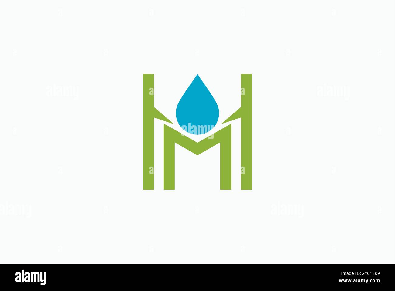 Logo lettera H design vettoriale marchio aziendale idee creative modificabili Illustrazione Vettoriale