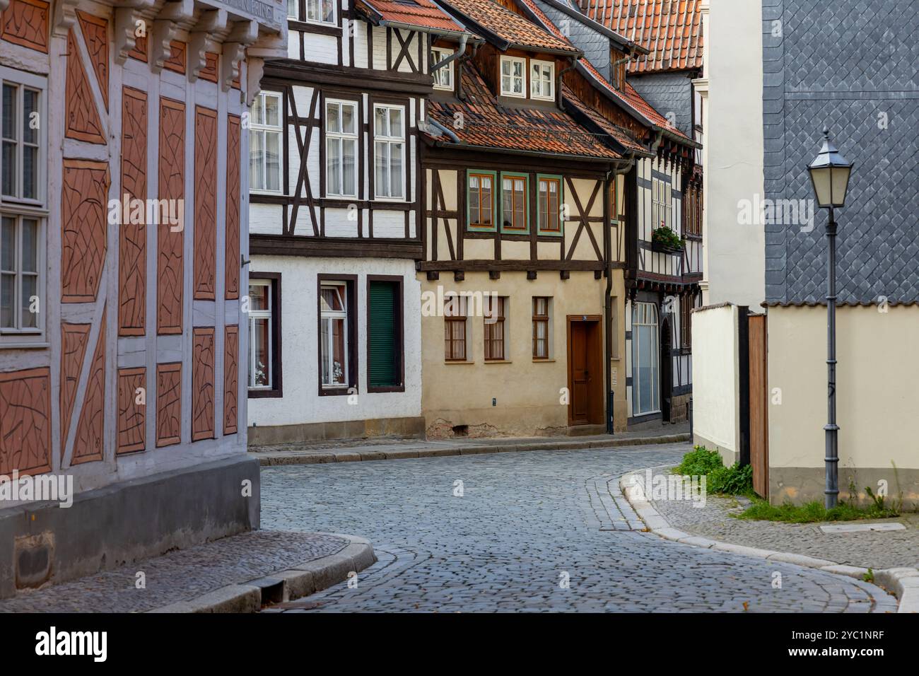 Bilder aus der Welterbestadt Quedlinburg Harz Foto Stock