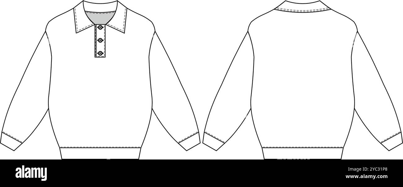 Maglietta in cotone da uomo vichingo, Henley, camicia casual