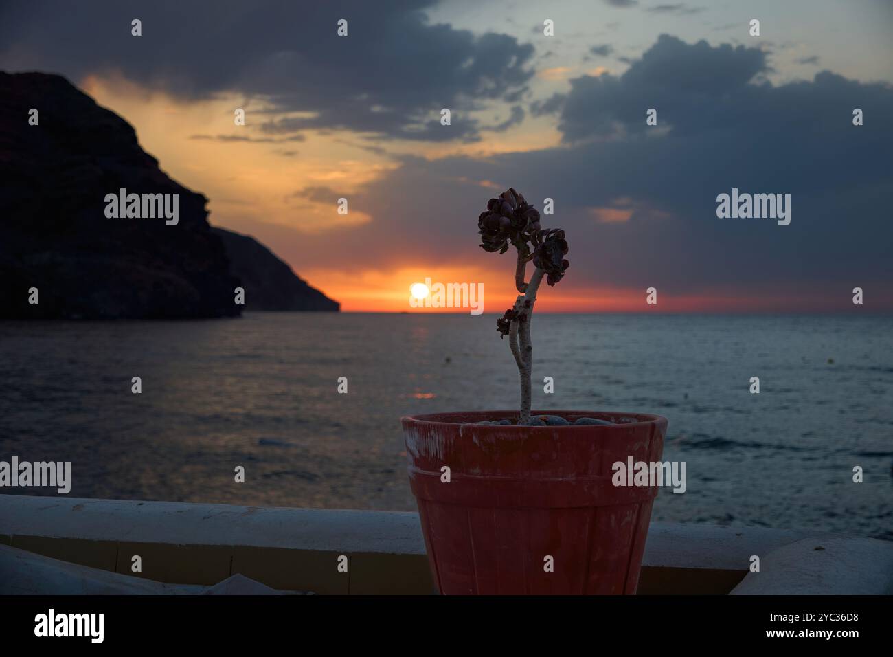 Alba a Las Negras-Cabo de Gata Foto Stock