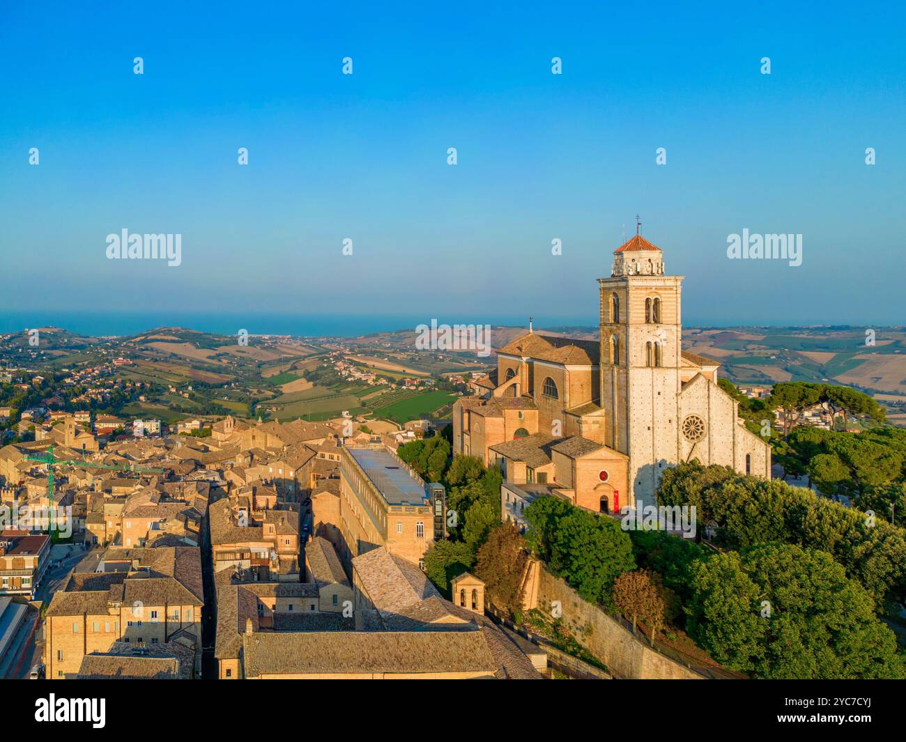 Fermo, Ascoli Poceno, Marche, Italia Foto Stock