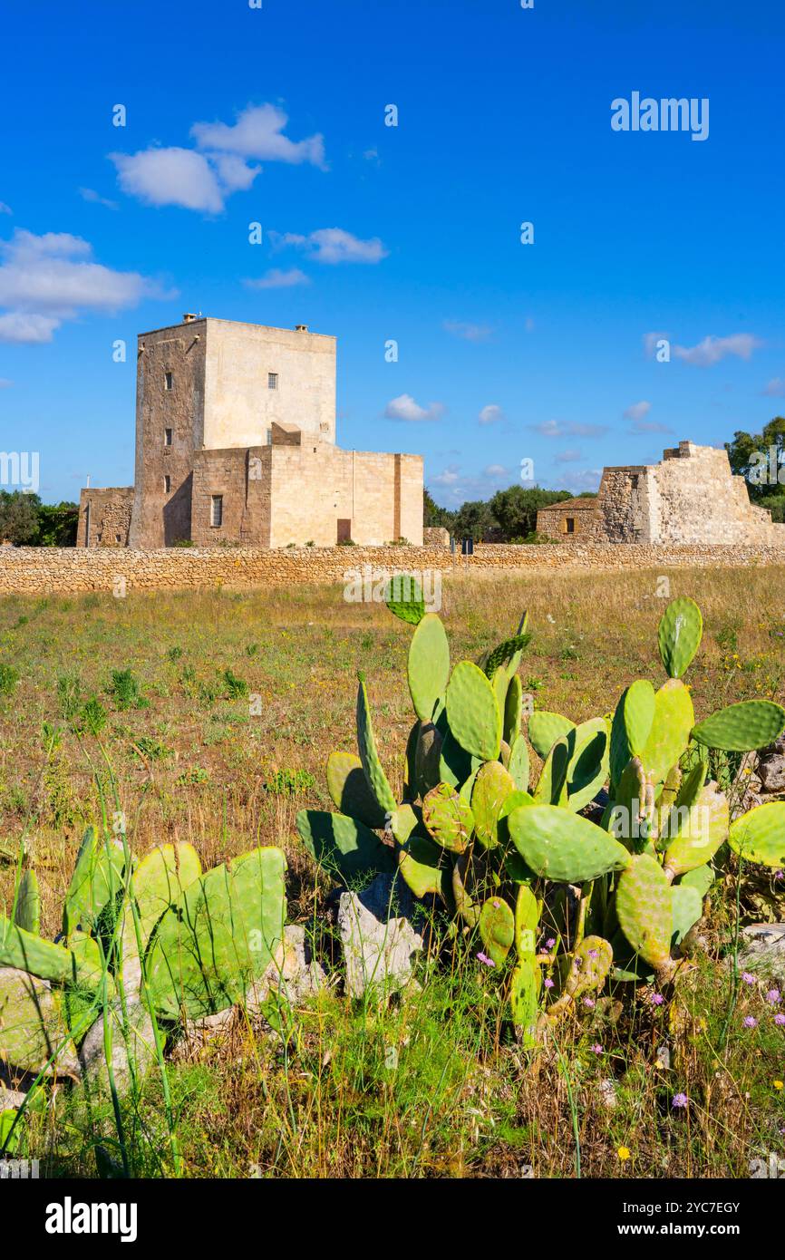 abbazia di Santa Maria del Mito o Amito, Tricase, Lecce, Salento, Puglia, Italia Foto Stock