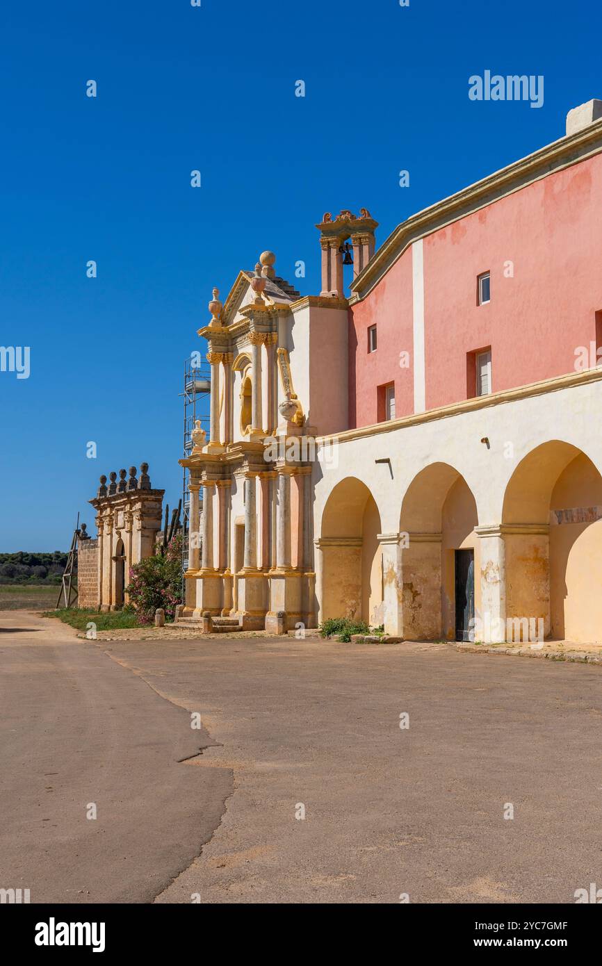 Masseria brusca, Nardò, Lecce, Salento, Puglia, Italia Foto Stock