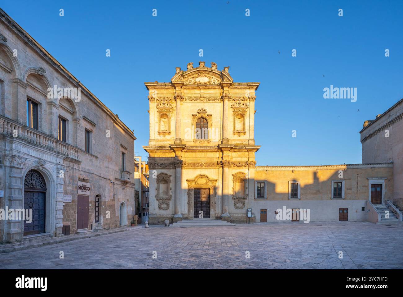 Chiesa di Sant'Anna, centro storico, Mesagne, Brindisi, Salento, Puglia, Italia Foto Stock