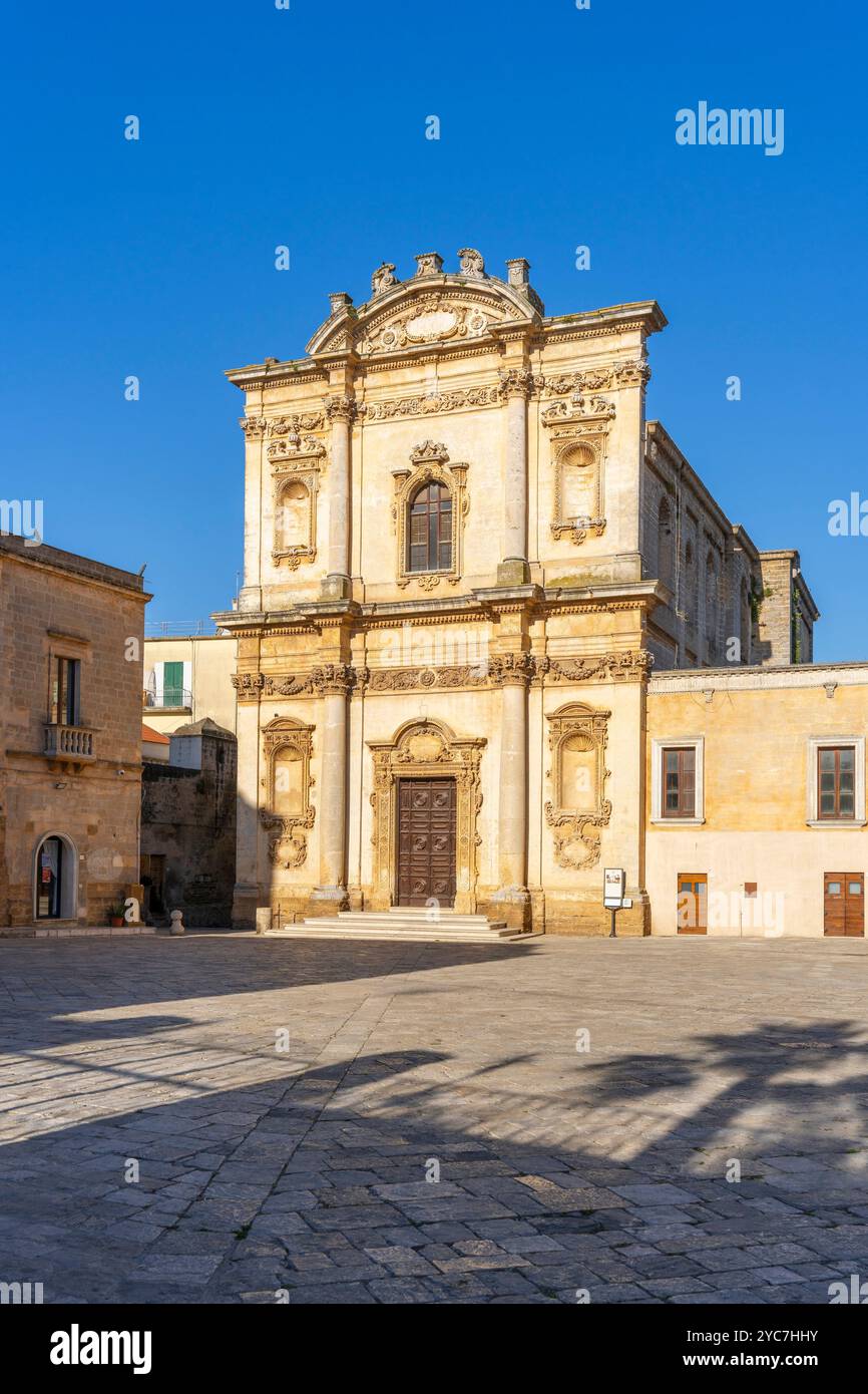 Chiesa di Sant'Anna, centro storico, Mesagne, Brindisi, Salento, Puglia, Italia Foto Stock
