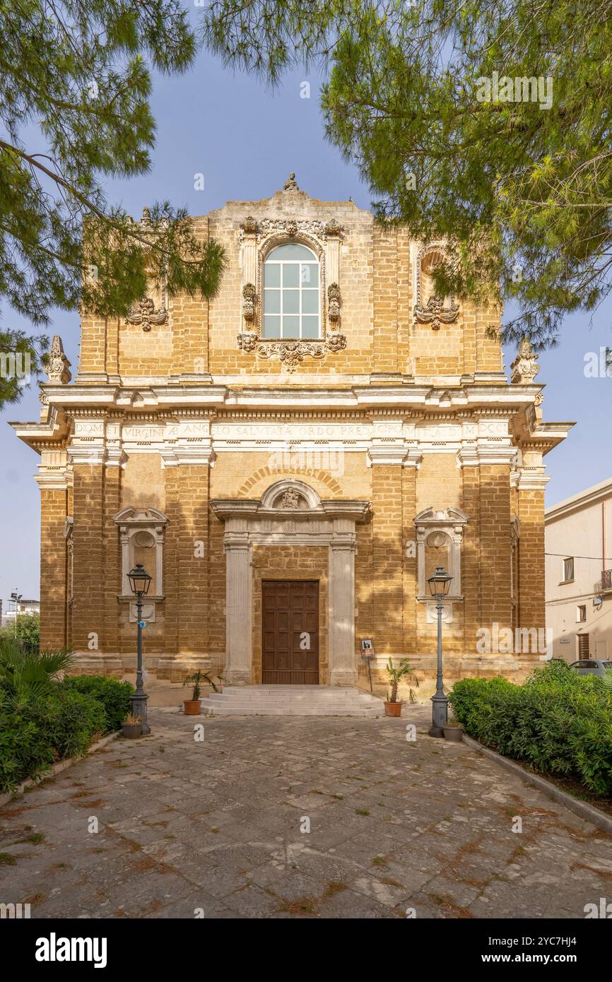 Chiesa della Santissima Annunziata, centro storico, Mesagne, Brindisi, Salento, Puglia, Italia Foto Stock