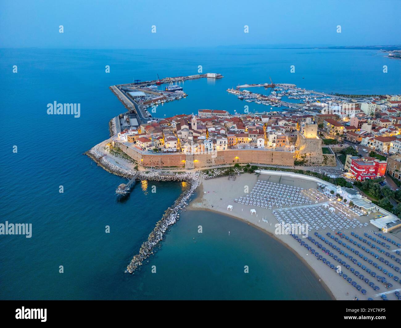 Termoli, Campobasso, Molise, Italia Foto Stock