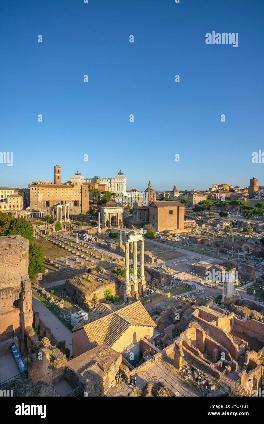 Fori Imperiali, Roma, Lazio, Italia Foto Stock