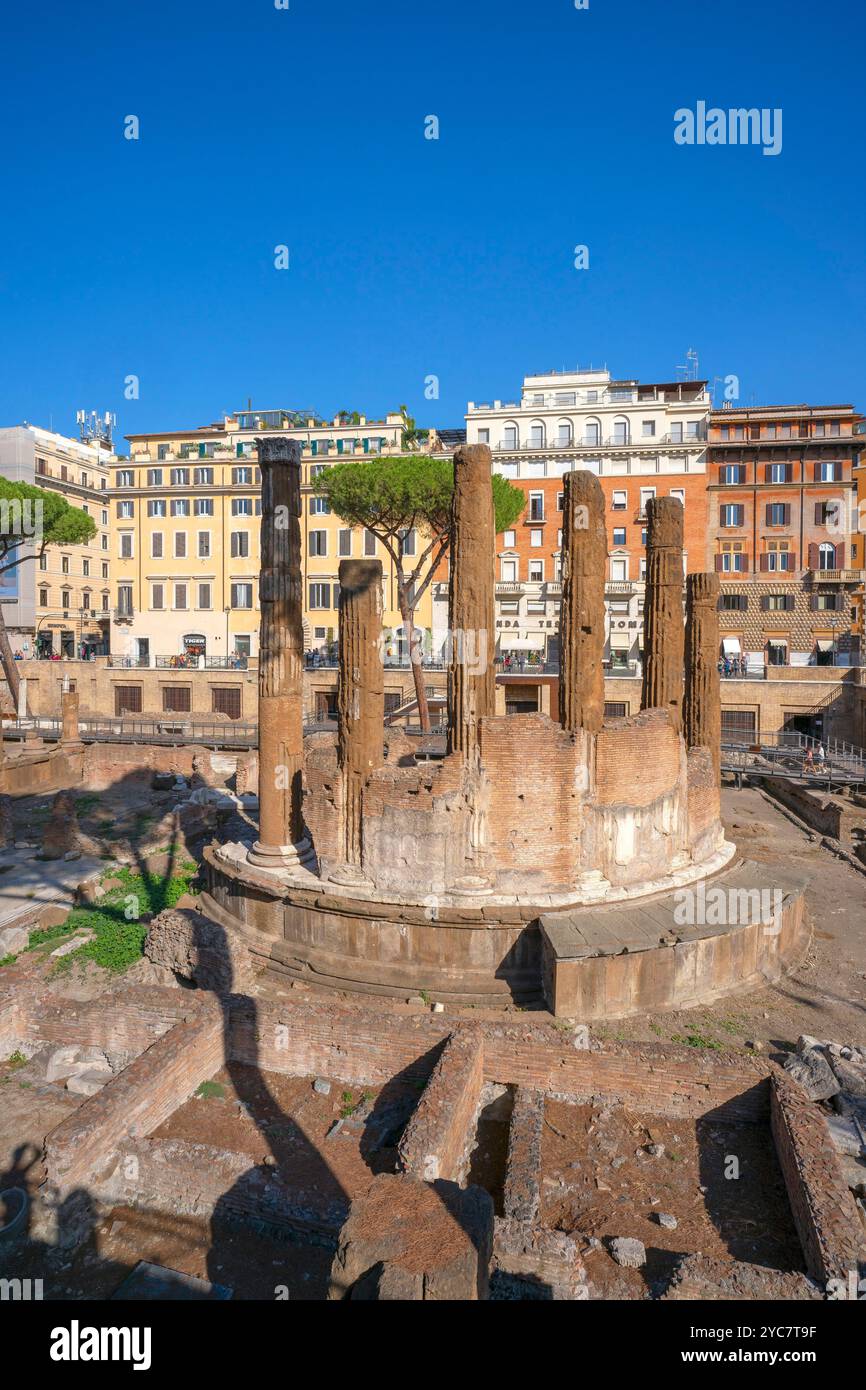 Area sacra di largo Argentina, Roma, Lazio, Italia Foto Stock