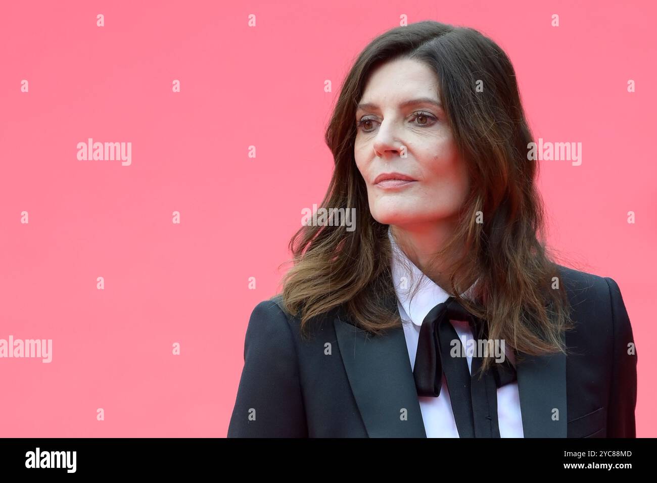 Roma, Italia. 21 ottobre 2024. Chiara Mastroianni partecipa al Red carpet di chiara Mastroianni al Rome Film Fest 2024 all'Auditorium Parco della musica. Credito: SOPA Images Limited/Alamy Live News Foto Stock