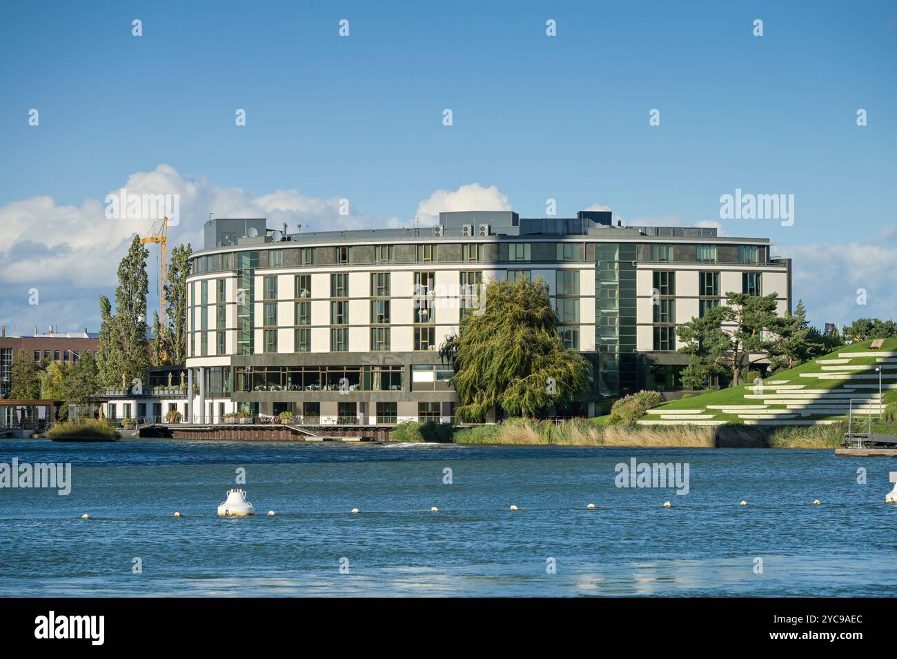 Hotel Ritz-Carlton, Autostadt, Wolfsburg, bassa Sassonia, Germania, Niedersachsen, Germania Foto Stock
