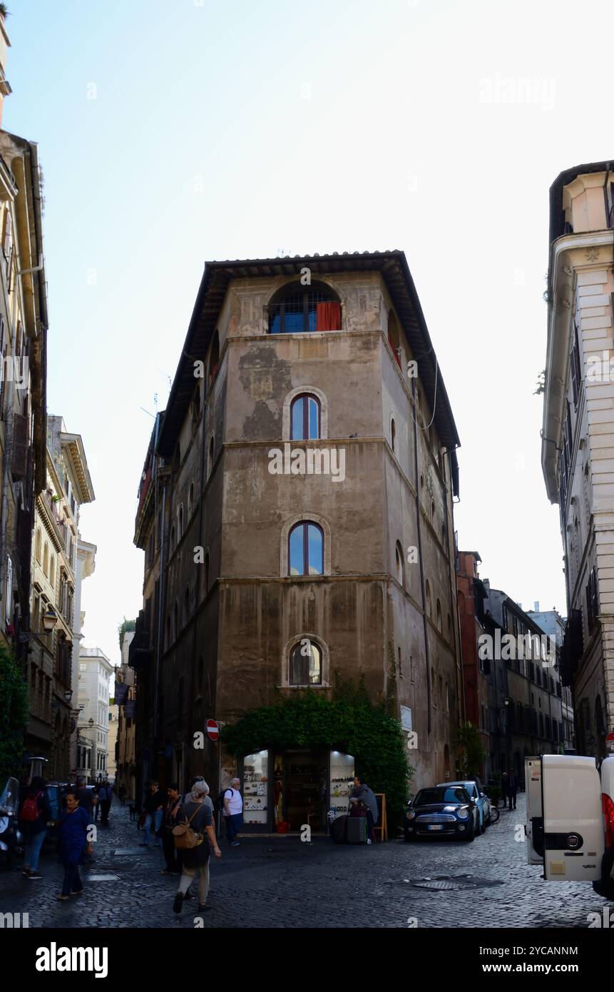 Via di Monserrato, Roma, Lazio, Italia, Europa Foto Stock