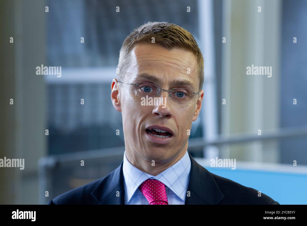 alexander stubb Foto Stock