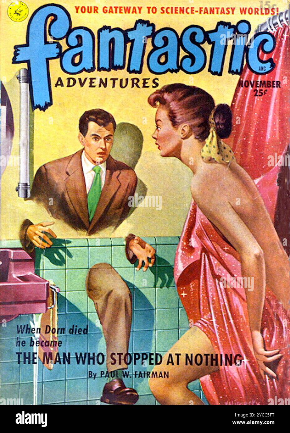 Fantastic Adventures Vol 13 # 11 novembre 1951. Foto Stock