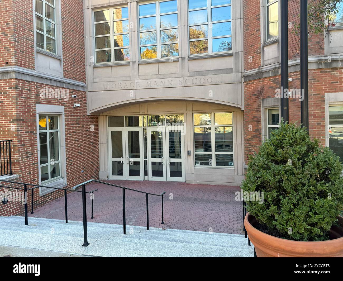 Scuola Horace Mann. Foto Stock