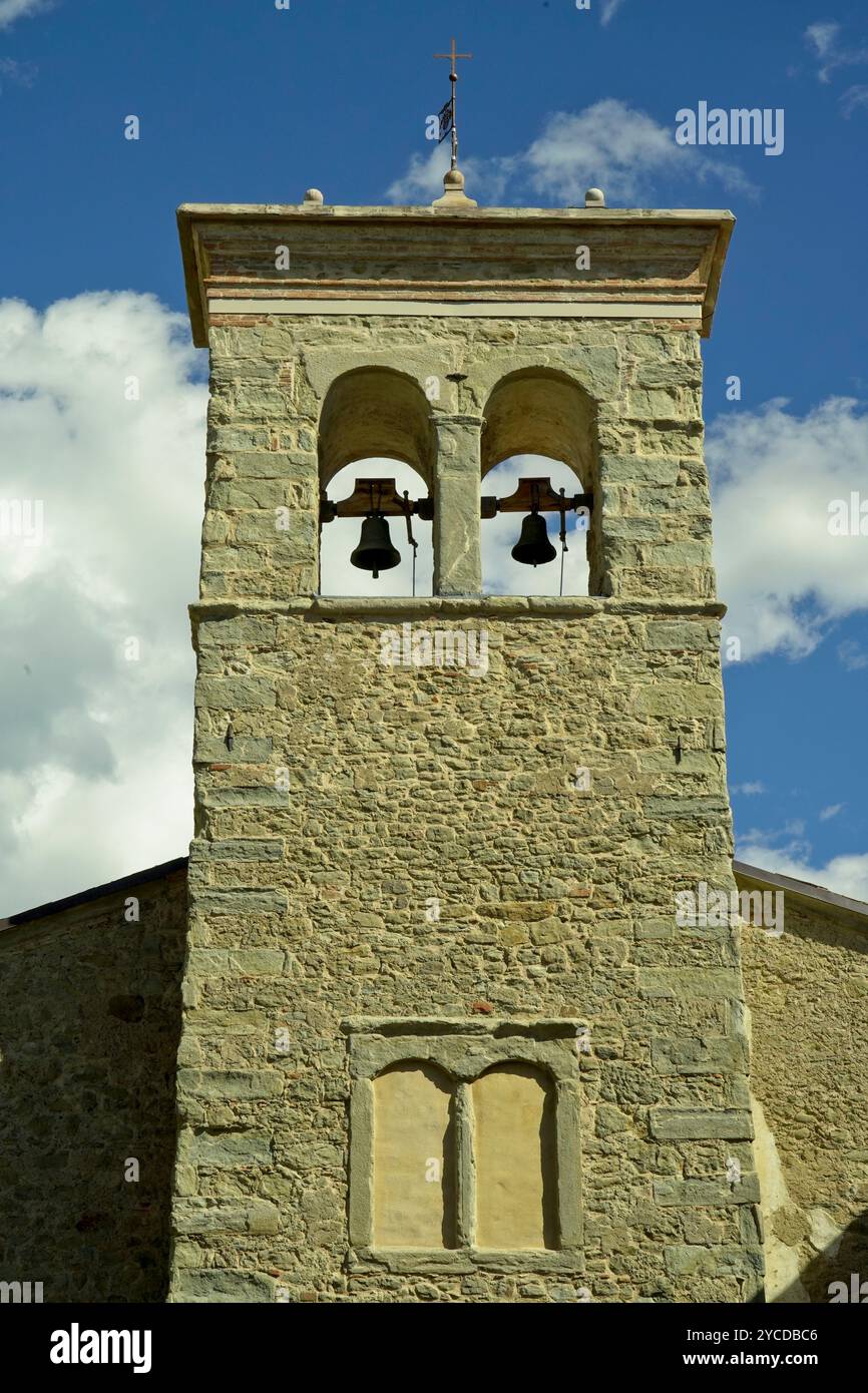 Il castello medievale di Montecuccolo, circuito dei castelli emiliani, provincia di Modena, emilia romagna, italia Foto Stock