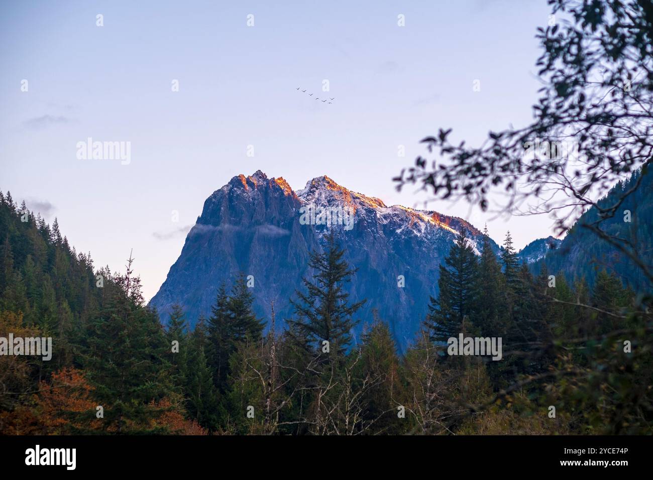 Mount Index, Washington, Stati Uniti Foto Stock