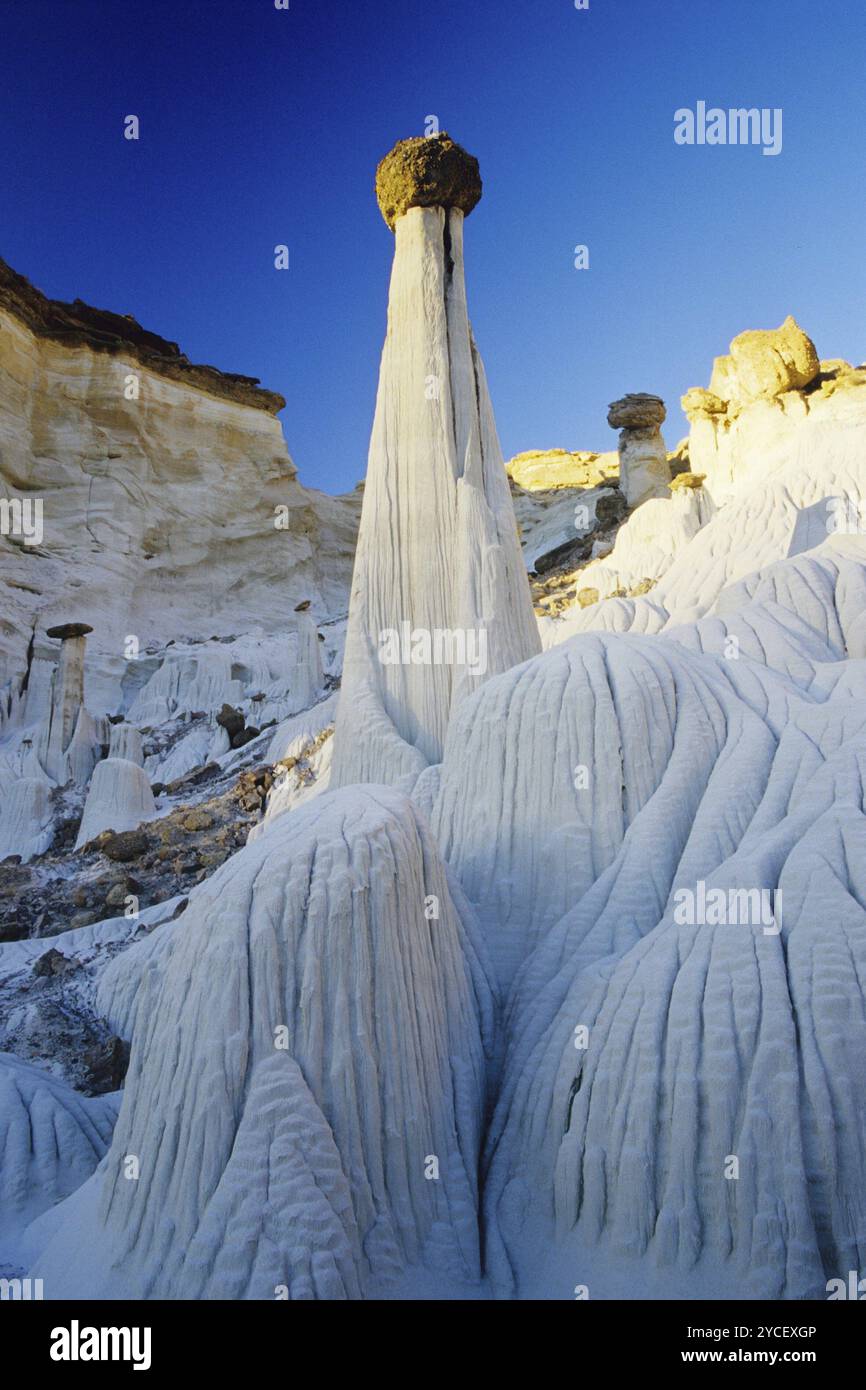 Grand Staircase Escalante National Monument, Hoodoo, Utah, Stati Uniti, Nord America Foto Stock