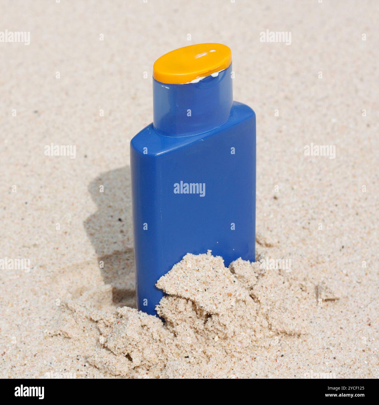 Crema solare Foto Stock