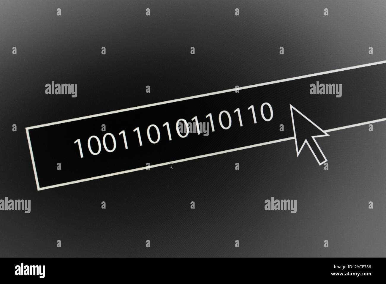 Il linguaggio dei computer Foto Stock