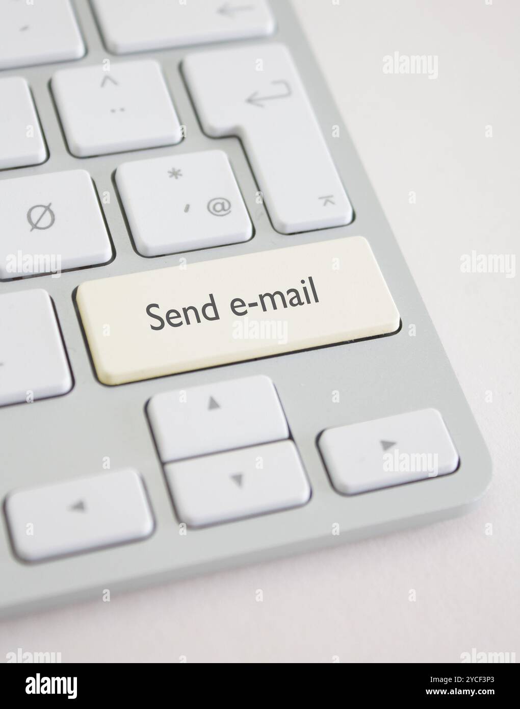 Inviare e-mail Foto Stock