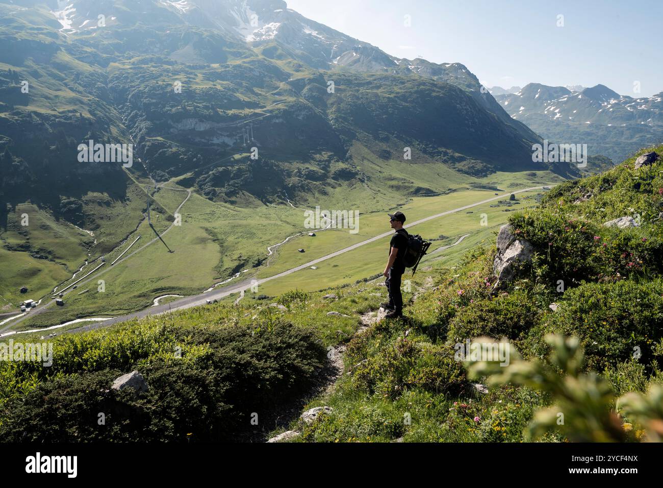 Escursioni a Voralrberg / Lech, Austria Foto Stock
