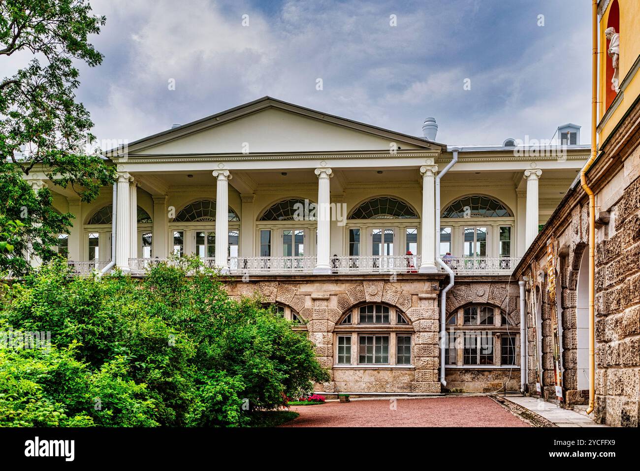 Russia, San Pietroburgo, Palazzo di Caterina, Cameron Gallery Foto Stock