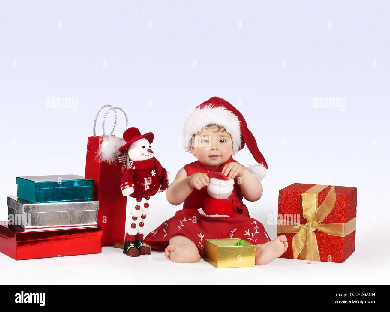 Paese delle meraviglie di Natale Foto Stock