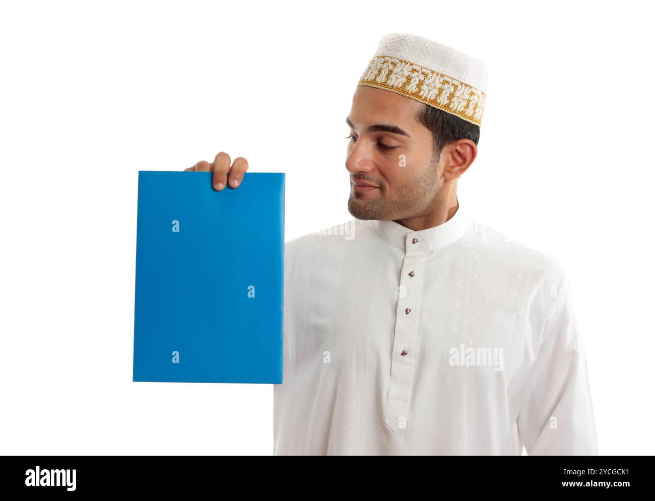 Imprenditore etnico azienda brochure Foto Stock