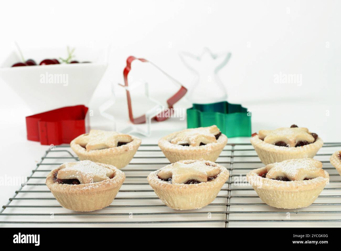 Crostate di frutta Foto Stock