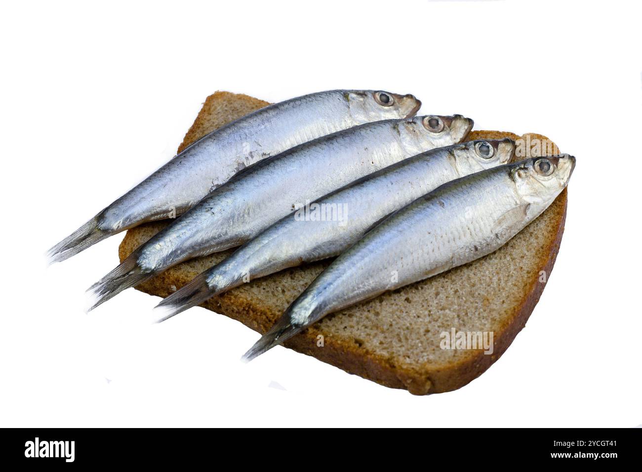 Panino con pesce Foto Stock