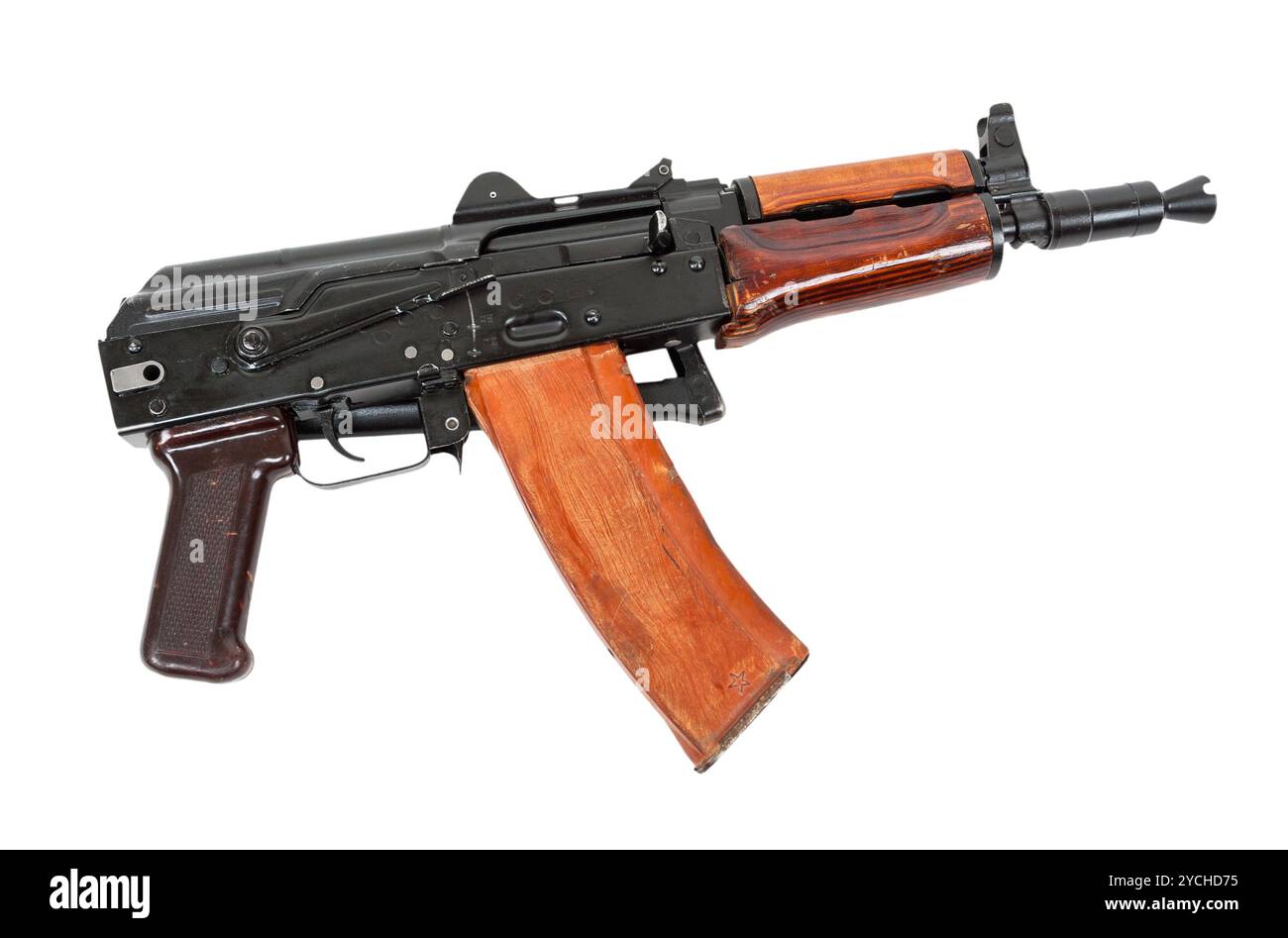 Fucile automatico russo AKS-74U Foto Stock