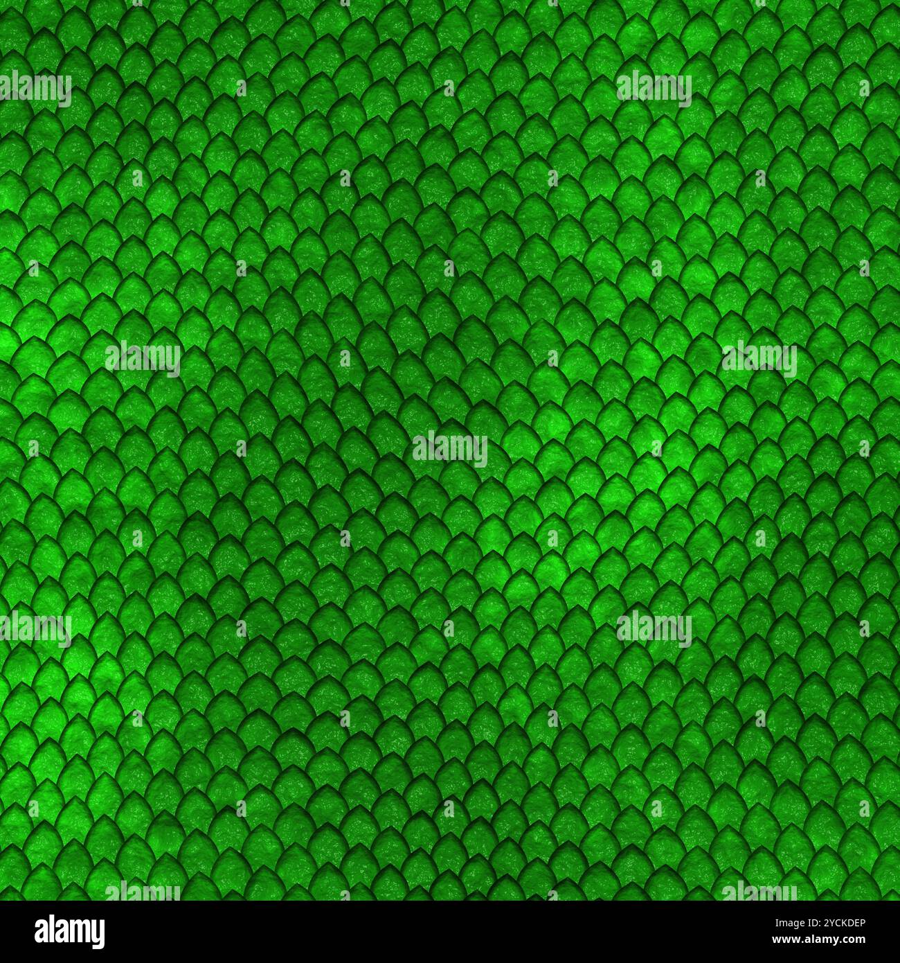 Green Dragon pattern scale Foto Stock