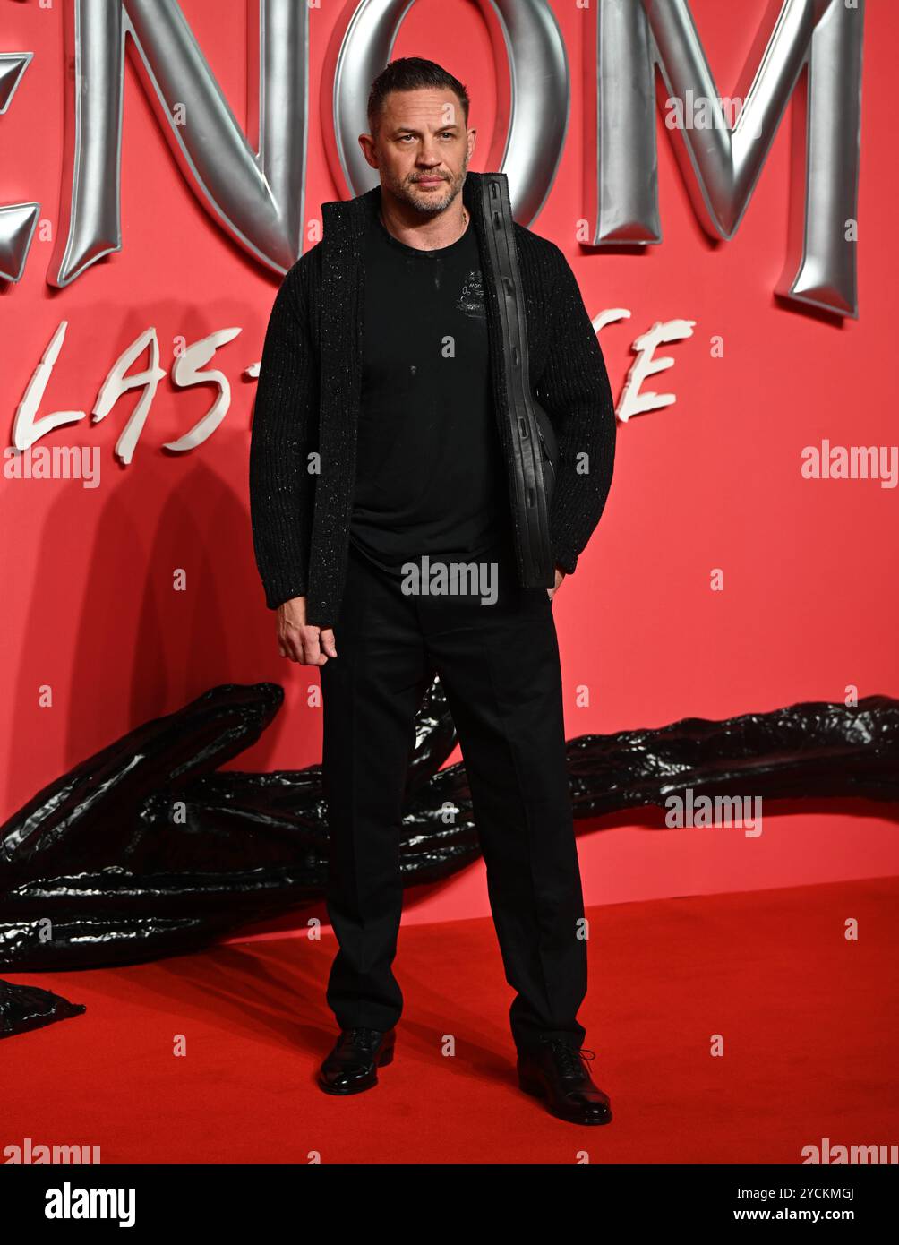 LONDRA, REGNO UNITO. 23 ottobre 2024. Tom Hardy partecipa alla prima inglese di VENOM: The Last dance al BFI IMAX di Londra. (Foto di 李世惠/SEE li/Picture Capital) credito: Vedi li/Picture Capital/Alamy Live News Foto Stock