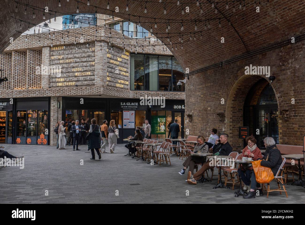 Borough Market, Londra, Inghilterra il 23 ottobre 2024. Foto: SMP News Foto Stock