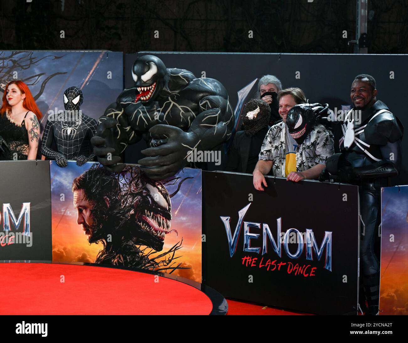 LONDRA, REGNO UNITO. 23 ottobre 2024. Anteprima britannica di VENOM: The Last dance al BFI IMAX di Londra. (Foto di 李世惠/SEE li/Picture Capital) credito: Vedi li/Picture Capital/Alamy Live News Foto Stock