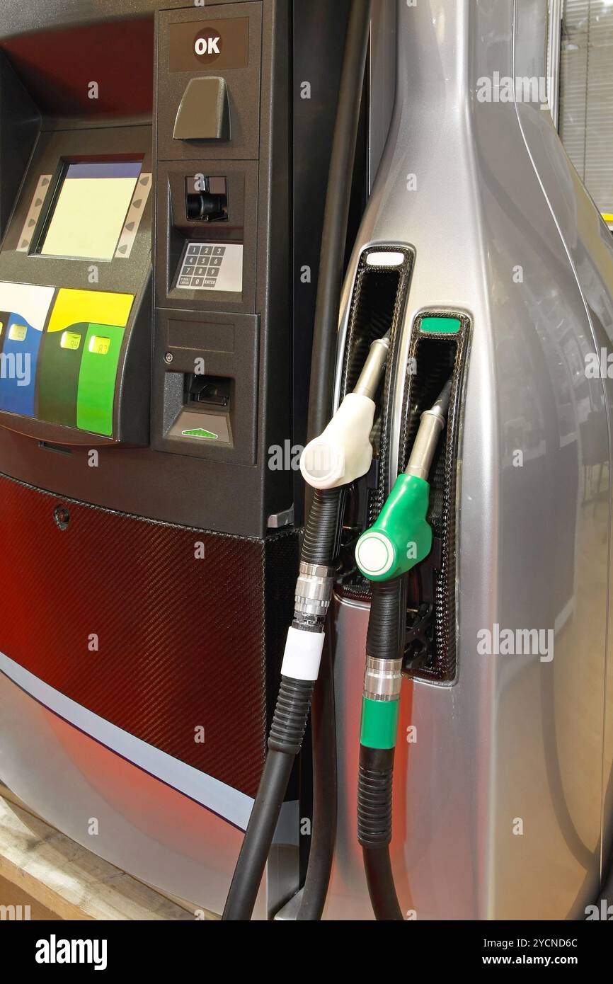 Pompa di gas Foto Stock