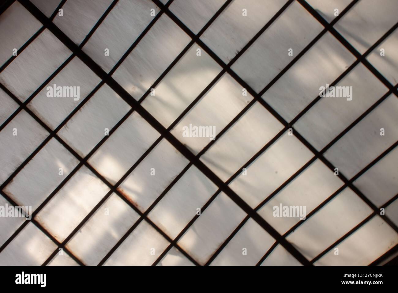 Schema rettangolare sulla stazione ferroviaria Firenze Santa Maria Novella Foto Stock