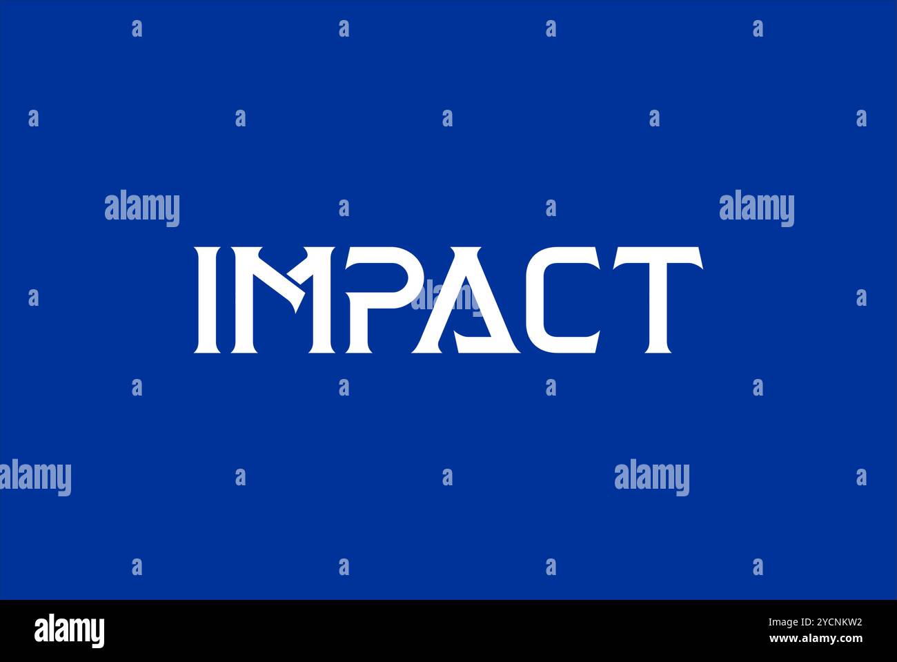 tipografia d'impatto carattere in grassetto titolo logo aziendale design per fascia tecnologica e azienda correlata, vettore astratto modificabile Illustrazione Vettoriale